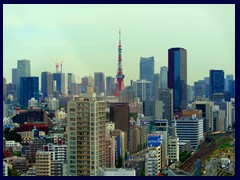 Towards Tokyo Tower, Toranomon Hills